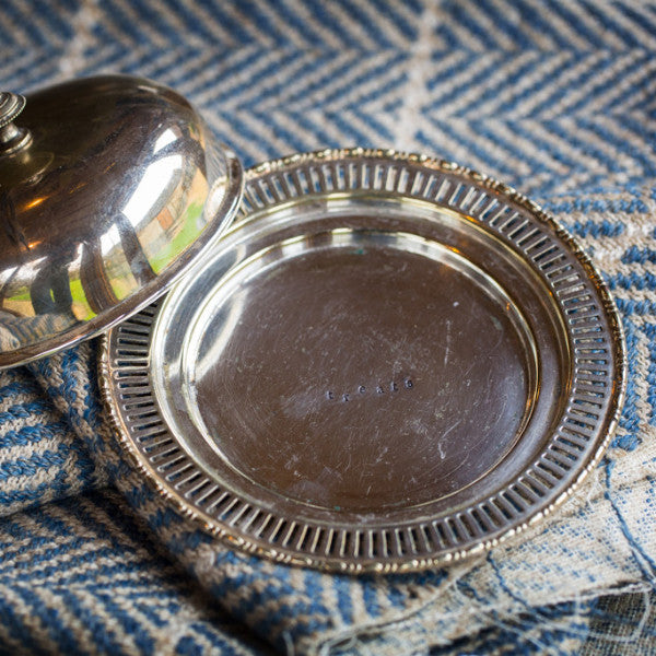 Silver Dish With Lid