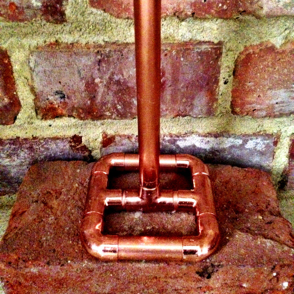 Copper Kitchen Roll Holder.