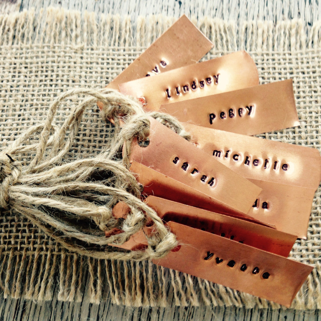 Copper Tags – The Artisan House.